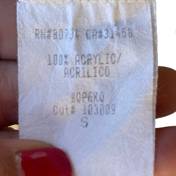 Vintage 90s To the Max off white/cream midi sweater dress - Picture 12 of 12